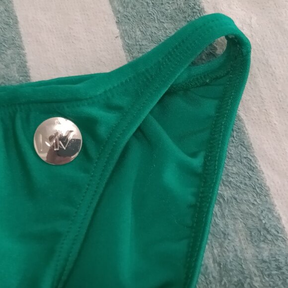 (*) DESIGNER MODUS VIVENDI GREEN BIKINI SWIM BRIEF, SIZE "S" (30"-32") Pre-Owned - Picture 3 of 7